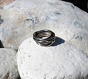 Sterling silver wire ring